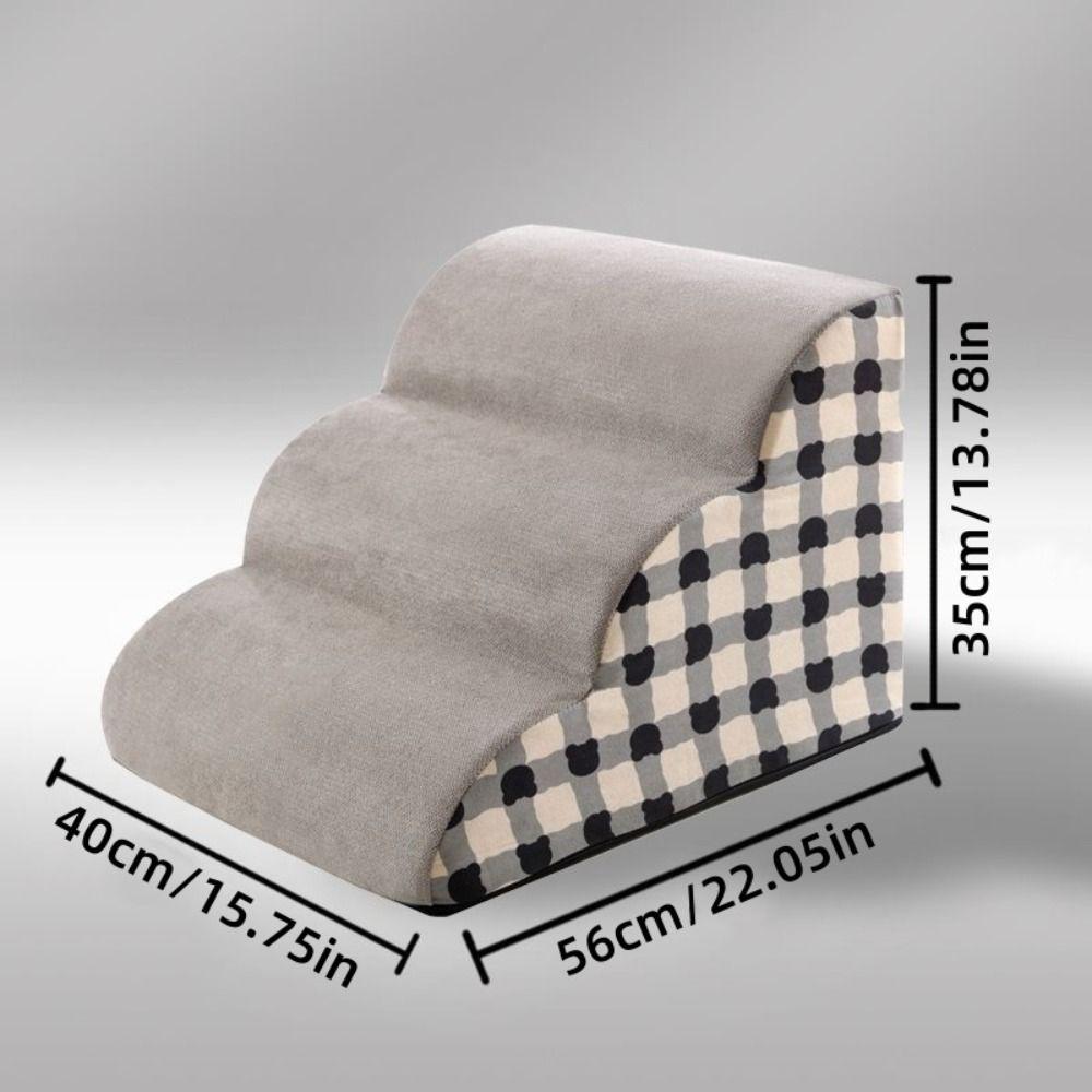 Washable Dog Stairs Anti-slip Pet Staircase New Pet Safety Ramp  Sofa