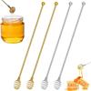 Stainless Steel Spiral Honey & Jam Stirring Stick with Long Handle - Creative Bar Tool & Cocktail Shaker Spoon