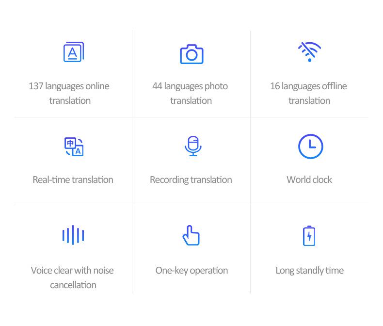 T11 AI Language Translator: Smart Voice Recording & Photo Translation with WiFi.