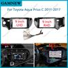 9 Inch Car Fascia Frame Adapter For Toyota Aqua Prius C 2011-2017 Android Radio Stereo Dashboard Fitting Panel Kit Plate