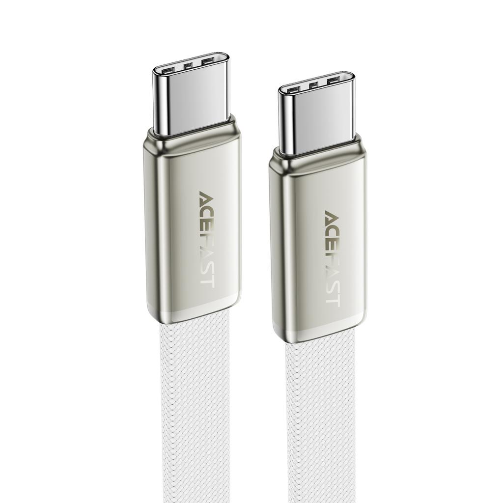 ACEFAST C24-03 USB-C to USB-C Cable Ultra Thin Charging Data Cable 60W Fast Charging Durable Nylon Braided Cable