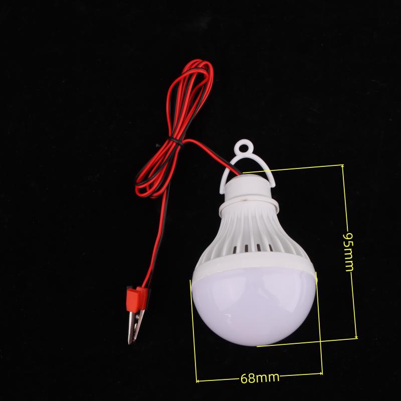 1 Piece Diy Accessories Led Light Bulb Dc 12V 3W 5W 7W With 1.2M Wire Led Lamp For Home Decoration