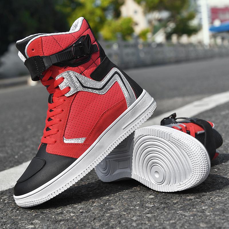 Nowe Męskie Buty Motocyklowe Męskie Buty Motocyklowe Ridera na Cały Sezon Off-Road Buty Motocyklowe Wyścigowe Botki na Kostkę Sprzęt Motocyklowy na Cały Sezon