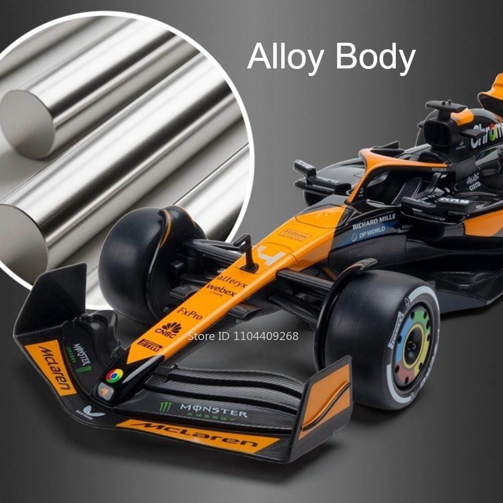 1:18 Scale F1 Racing Car Model Toy Alloy Body Rubber Tires Wheel Steering Models High Simulation Toys Gifts for Boyfriend