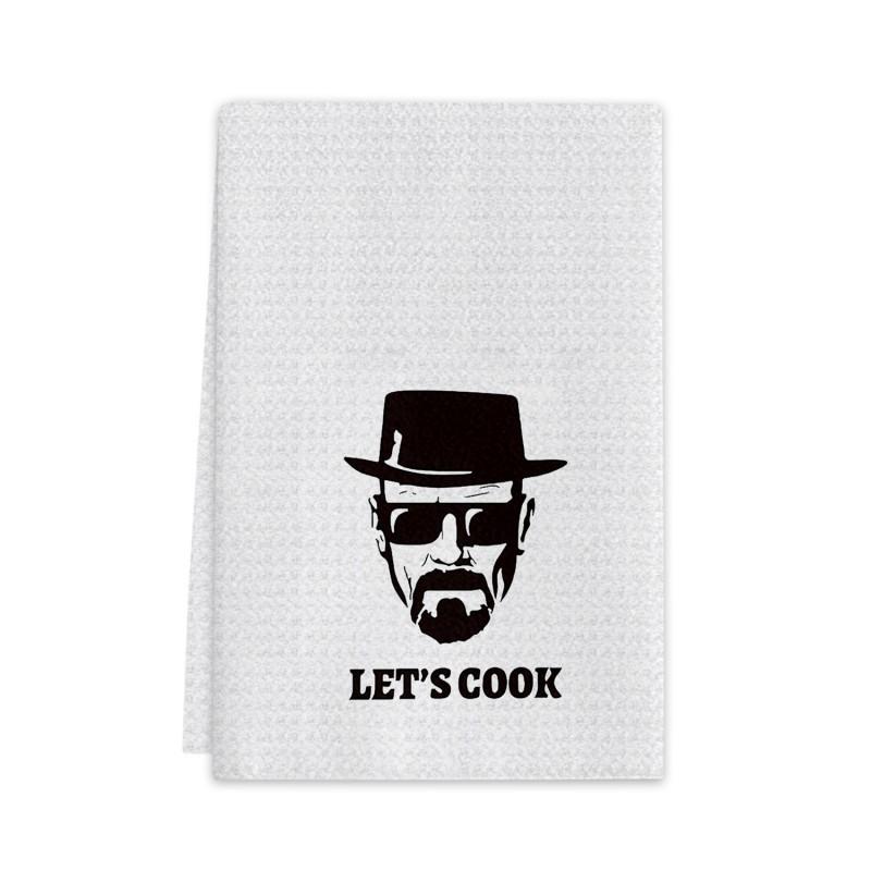 Microfiber Kitchen Towel Dishcloth Cleaning Cloth Washing Dishes Countertop Wiping Non Scratch Absorbent Multi Use Household Utility