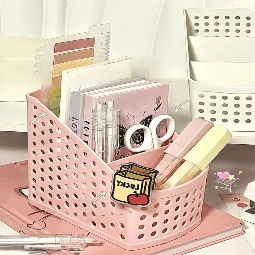 Portable Makeup Brush Holder Multi Layer Pen Holder Desktop Organizer Desk Organize