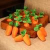 Giocattolo Peluche Creativo Carote da Tirare Giocattolo Peluche Verdura Ripiena Giocattoli Interazione Genitore-Figlio Divertente Kawaii Regalo per Bambini Neonato