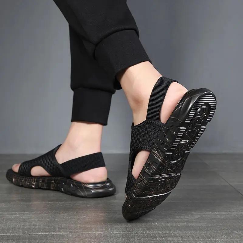 Fashion Ultralight Men's Sandal Beach Outdoor Buy Japanese High Quality Descount Wholesale Daily Use Summer 2025 Big Size Pvc Male Shoe