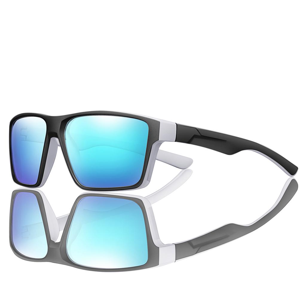 Square Sunglasses UV400 Colorful Lens for Men Women Unisex Cycling Driving Hiking Running Outdoor Sports Eyewear Gifts