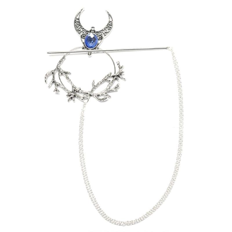 

Unique Witch Hairpin Adornment Set Stunning Hair Stick With Magical Witch Inspired Details for Gatherings