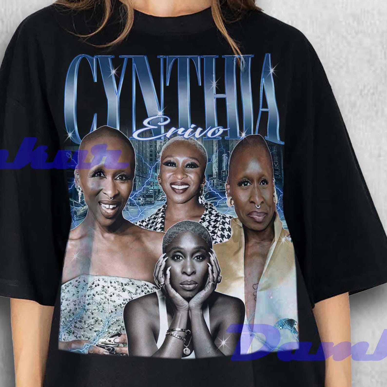 Cynthia Erivo Shirt, Cynthia Erivo Vintage Tshirt, Cynthia Erivo Fan Tees, Cynthia Erivo Retro Sweater, Cynthia Erivo Merch Gift, Halloween 4XL