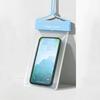 Touch Screen Waterproof Phone Bag Solid Color with Lanyard Floating Phone Dry Cover Diving Skiing Swimming Underwater Dry