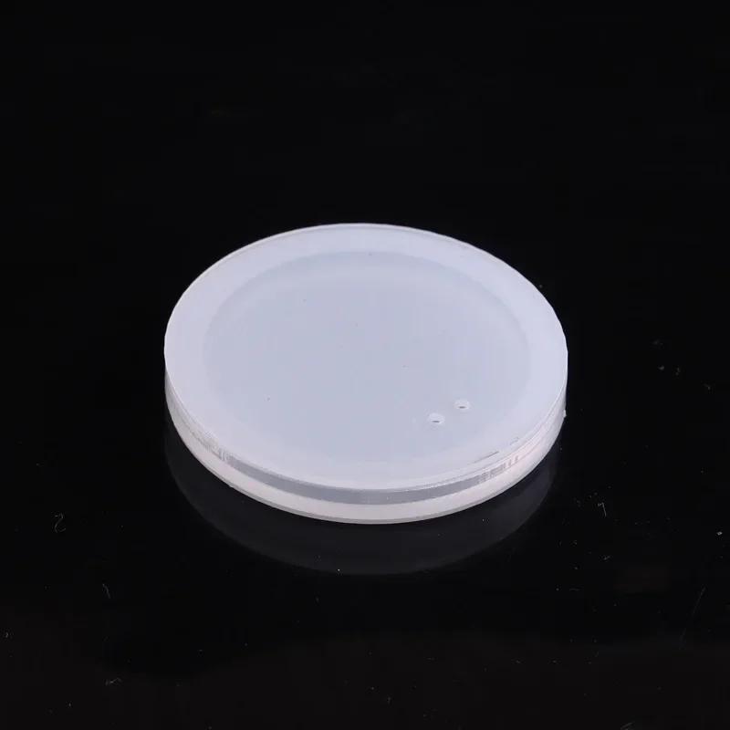 5 Set DIY Shake Acrylic Quicksand Mahjong Blank Plate Handmade Guka Brick Material Round Square Rectangular Shap Quicksand Plate 5 pcs