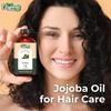 Organic Zing Jojoba Oil Pure & Natural for Skin, Face, Hair Care, Aromatherapy, Diffuser, Conditioner - 118ml