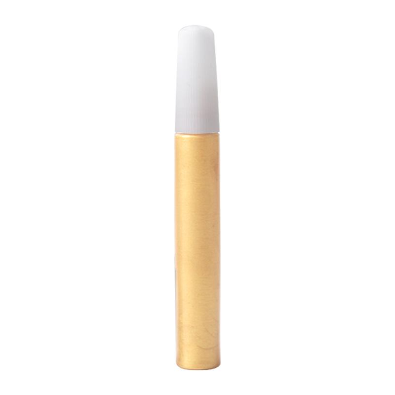 Quick-Drying Gold & Black 10ml Acrylic Paint for Children's DIY New Year Art Projects
