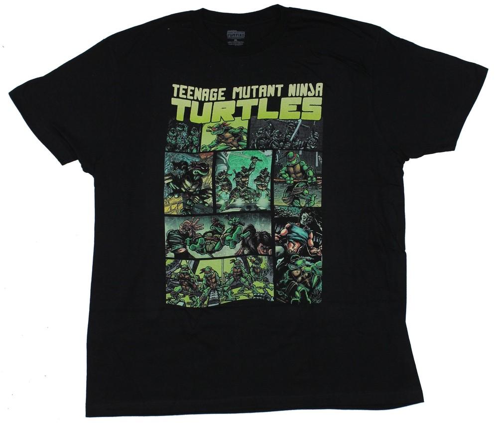 Teenage Mutant Ninja Turtles Mens T-Shirt Color Eastman Panels XXL