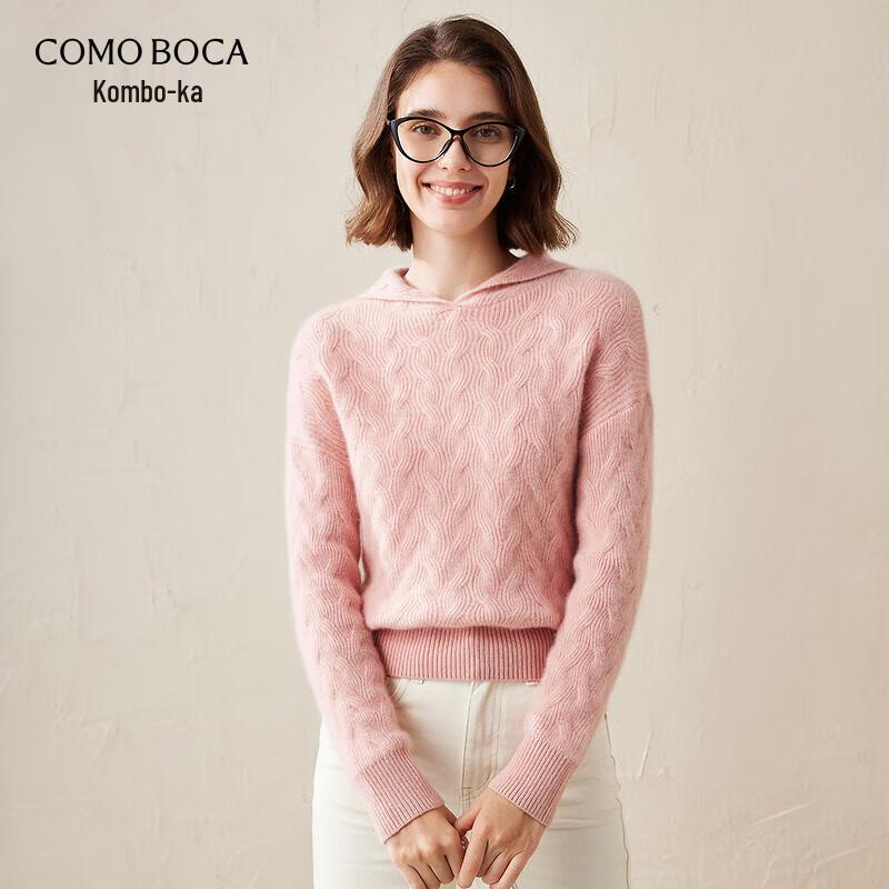 

Komeng Boca Women s Hooded Loose Fit Thick Cashmere Cable Knit Sweater 2XL