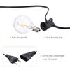 Tomshine AC 220V-240V 21,33ft E12 Sockel G40 LED Lichterkette Nicht Dimmbar 12+1 Globus-Glühbirnen IP