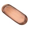 Large Storage Tray 430 Stainless Steel Aromatherapy Candle Tool Tray OrganizerRetro Red Copper