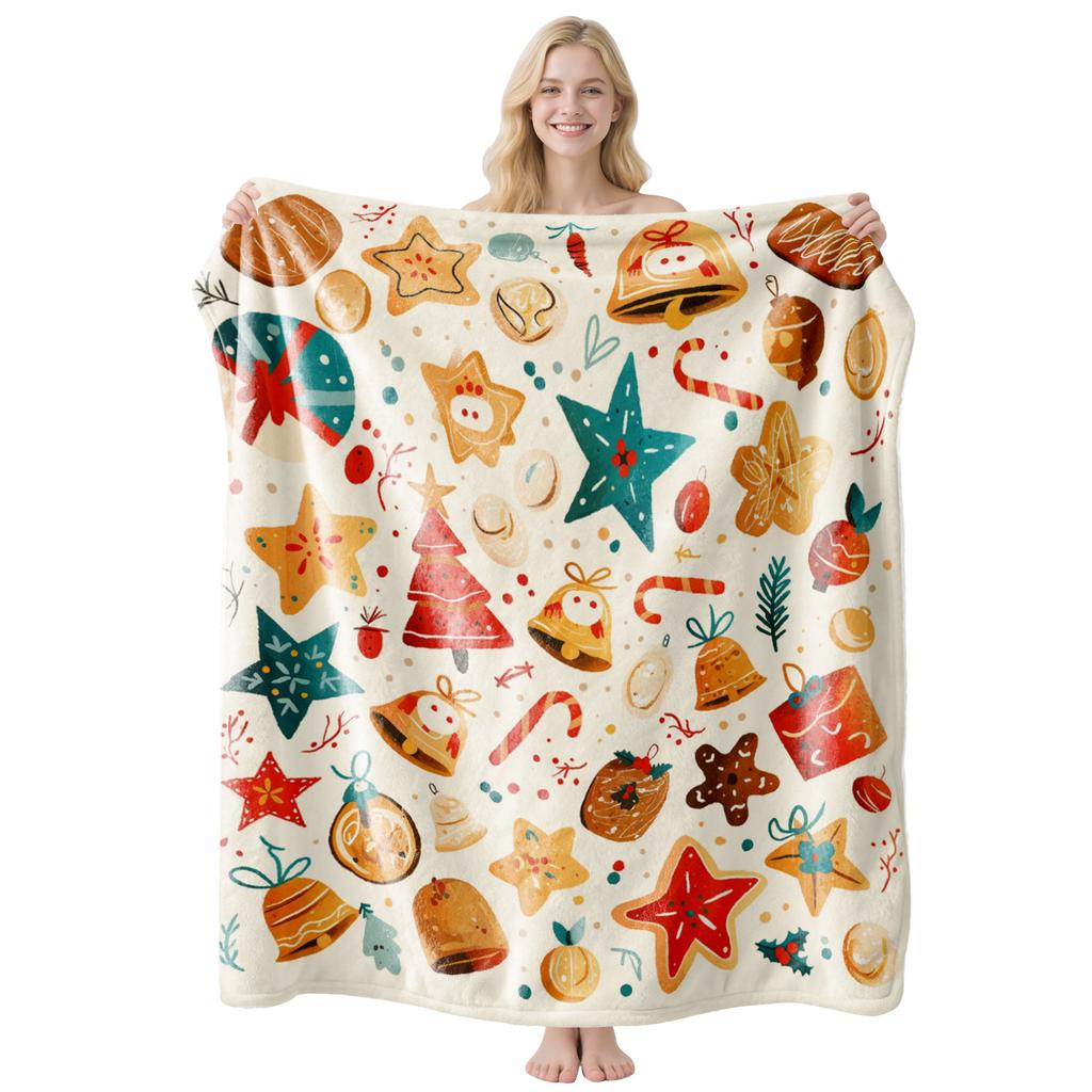 2026 Christmas flannel blanket is universal for all seasons