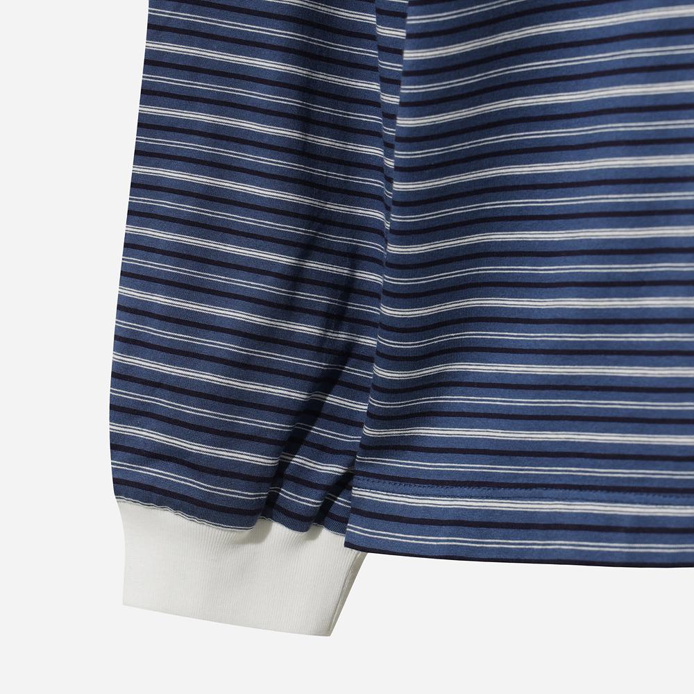 DOD Multi-Stripe Long Sleeve T-Shirt (Navy)