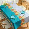 European Classical Pvc Household Tablecloth Atmosphere Waterproof And Oil-Proof Tablecloth Coffee Table Cloth