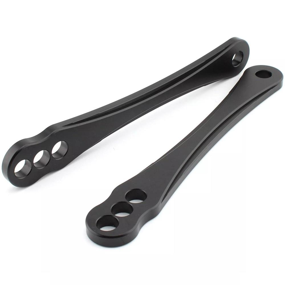 

Motorcycle Rear Suspension Shock Absorber Body Seat Lowering Links Kit Linkage For Yamaha YZF-R6 YZF R6 2006-2016 чёрный