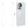For Huawei nova 12 5G Case Matte TPU Phone Cover with Lens Film+9H Glass Protector