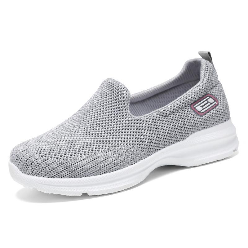 Shoes women's spring new versatile women's one-pedal single shoes comfortable and breathable women's shoes
