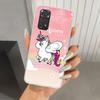 Pink Unicorn Rainbow Phone Case for Xiaomi Redmi Note 15 14 14S 13 12S 12 Pro 11S 11 Plus 11T 11E 10S Soft Funda Print Shell Red