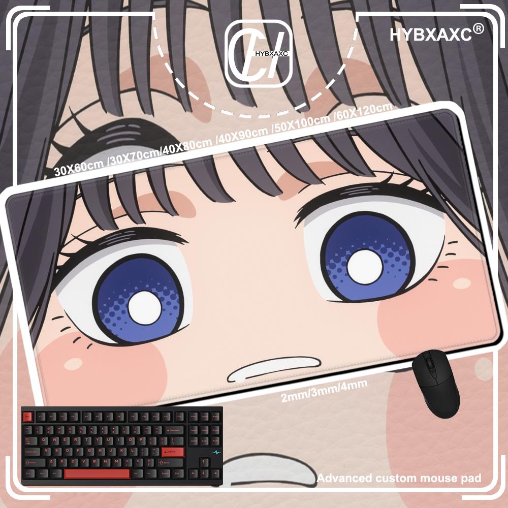 Kaoruko Waguri Mousepad Anime The Fragrant Flower Blooms with Dignity Mouse Pad Locking Edge HYBXAXC Laptop Gaming Keyboard Pad