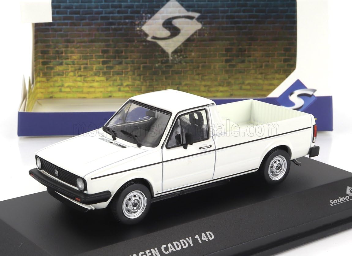 

Solido 1/43 Volkswagen Caddy VW CADDY Pickup Truck 1982 (White) белый