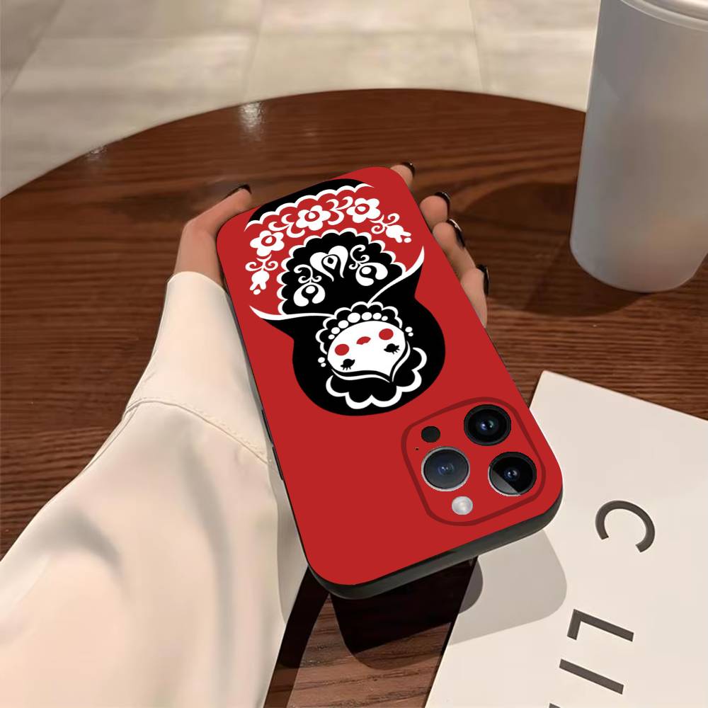 Russian Dolls Matryoshka Phone Case For iPhone 17,16,15,14,13,12,11,Pro,MAX,Plus TPU Soft To Skin-friendly Cover