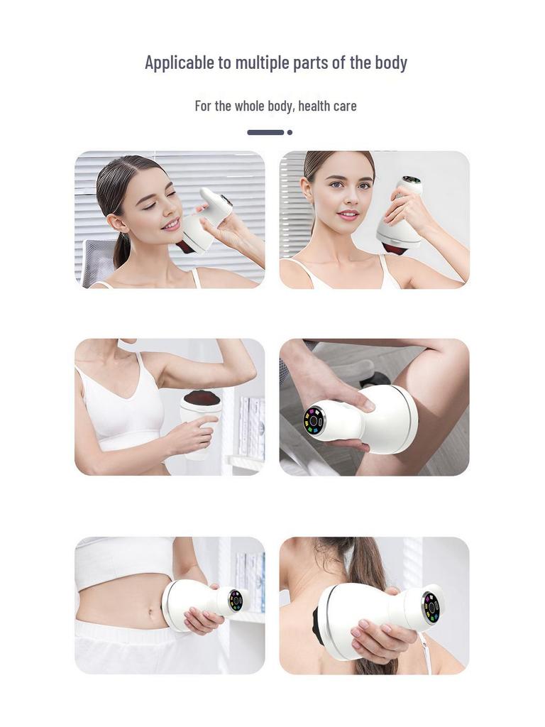 Portable Handheld Slimming Massager – Wireless Charging, Fat Shaker Machine
