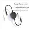Automatic WiFi Router Reset Rebooter 72H Timed Auto Restart Plug for Apartment WiFi Bridge Modem Cat Simple Setup