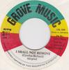 7-Zoll-Schallplatte CYNTHIA RICHARD I Shall Not Remove Move Go Wey GM009 Grove Music 1977 Jamaika Reggae Ska Dub Gebraucht