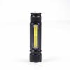 Portable  + COB LED Tactical Flashlight, 3 Modes Zoomable Torch Lamp, USB Rechargeable Flash Work Light With Tail Magnet