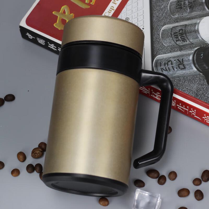 Changqi Insulated Mug with Handle and Tea Filter