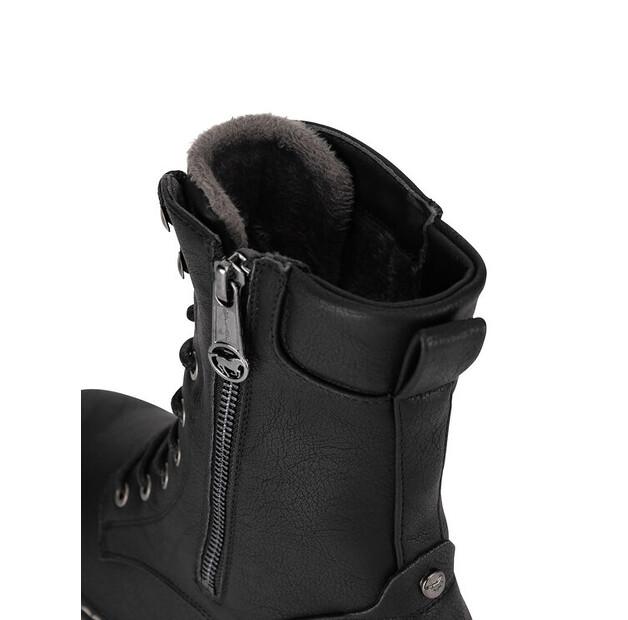 Ботильоны Mustang 1447-504, черные