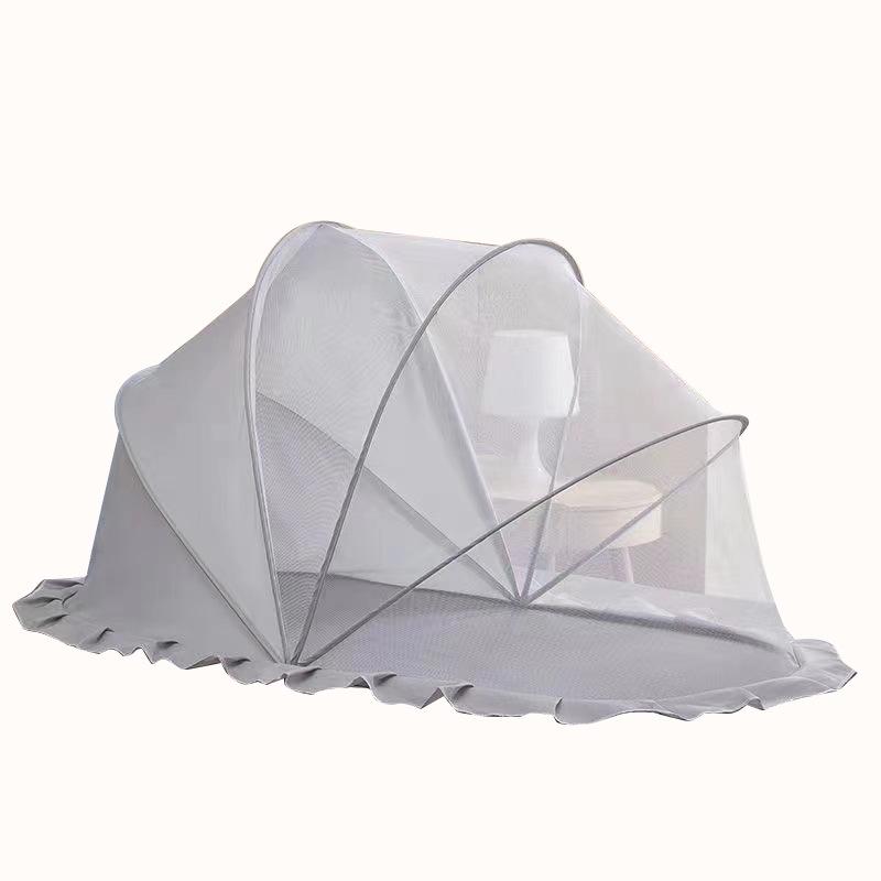 Foldable Baby Sunshade & Mosquito Net Yurt - Easy Install, No Bottom