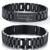 Vnox Assorted Bible Verse Bracelets for Men,Engraved Religious Scripture Quote Wristband,Faith Prayer Christian ID Bracelet Gift