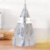 Woreczki do zamrażarki 30 sztuk Folia aluminiowa Stojące Wielokrotnego użytku Folia aluminiowa Zamykane Woreczki do przechowywania Do domu Kuchni Lodówki Zamrażarki