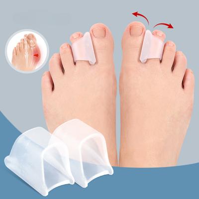 1 Pair Hammer Toe Corrector For Women Toe Straighteners Toe Separator Toes Protector Foot Care Tool
