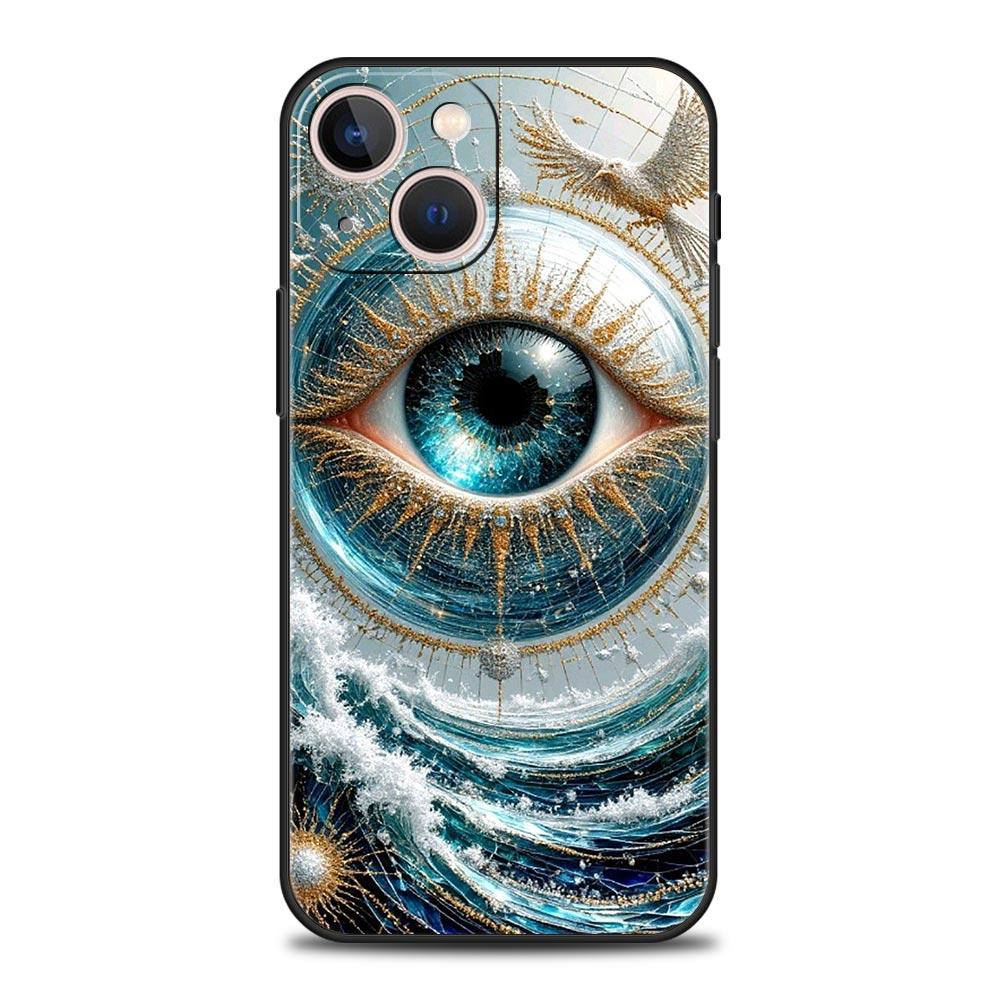 

Fashion Eyelashes Eyes Phone Case Cover for iPhone 17 16 15 14 13 12 11 Pro Max 17 Air Plus Shockproof Soft TPU Shell Fundas Bag iPhone 12 Pro