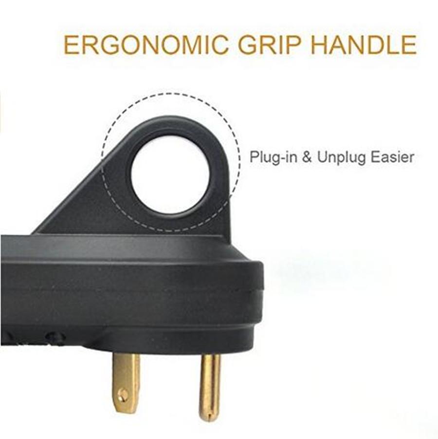 RV/Trailer/Camper Replacement Male Plug With Handle Electrical Plug Adapter