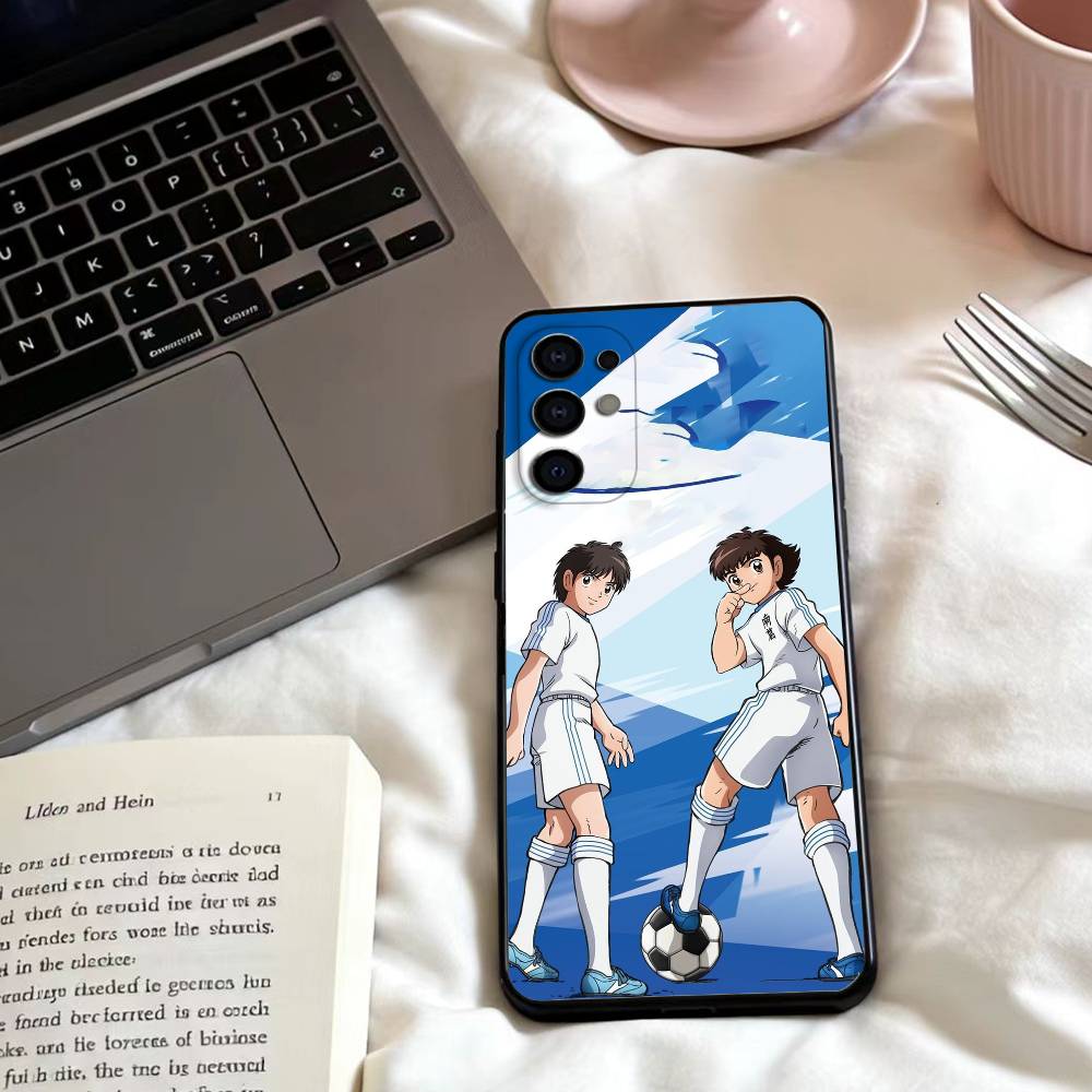 Anime Cool C-Captain T-Tsubasa  Phone Case For Samsung S25,24,23,22,30,21,10,9,Ultra,Plus,Lite,FE,4,5 G Soft Black Case