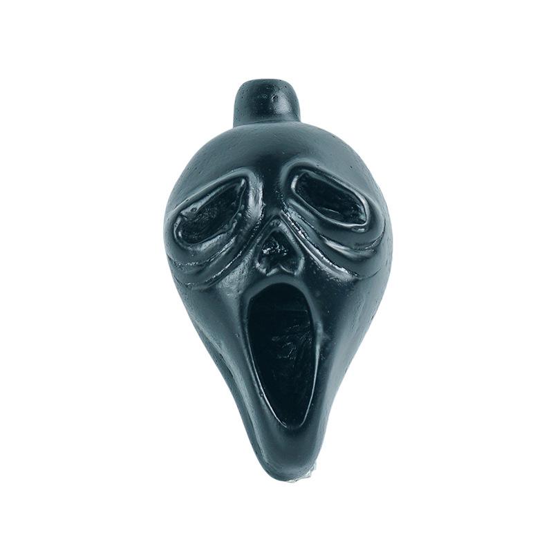 Customizable Aztec Death Whistle - Ghostly Halloween Craft Accessory