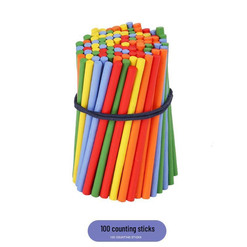 

Дерев яний Монтессорі Абак: П ятирядний математичний навчальний інструмент для дітей