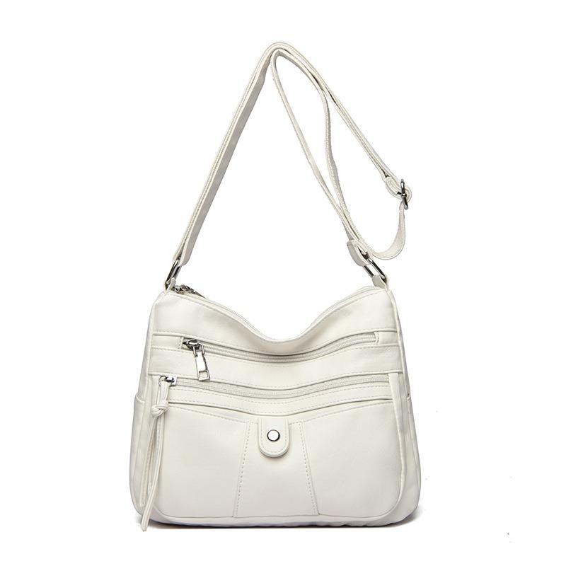New women's fashion shoulder bag simple casual women's bag shoulder oblique span bag mother casual bag