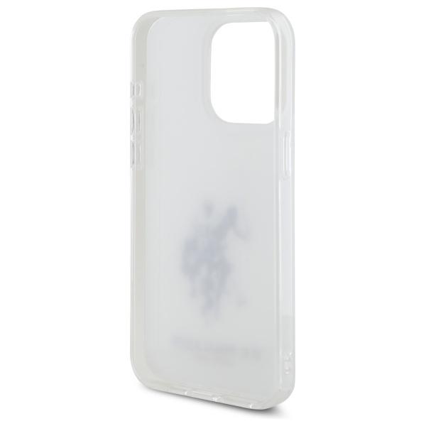 Us Polo Ushcp15Xtpuhrbh Iphone 15 Pro    Max 6,7 Biały/White Shiny Big Logo